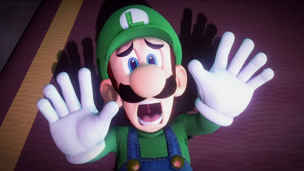 Concept art mockup of Mario exploring an open-world 3D environment on Switch 2
