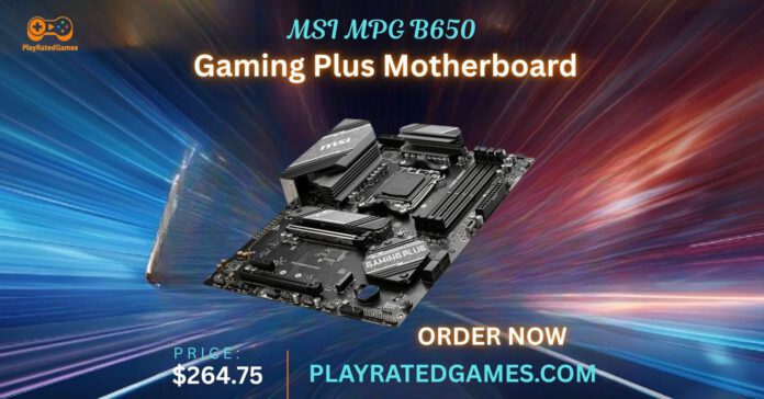 MSI MAG B650 Tomahawk WiFi Gaming Motherboard with AM5 socket, DDR5 support, and advanced cooling features