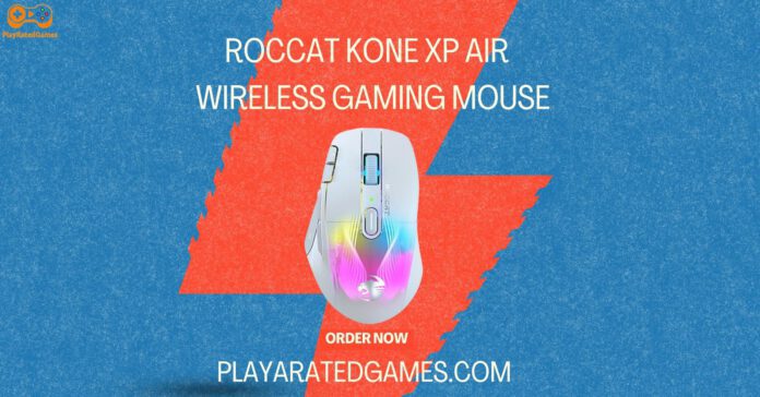 Turtle Beach Kone XP Air – Wireless RGB Gaming Mouse with 100-Hour Battery Turtle Beach Kone XP Air Wireless RGB Gaming Mouse with Charging Dock