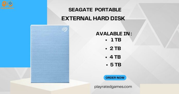 Seagate One Touch 2TB Portable External Hard Drive in Space Grey, USB 3.0 compatible with PC and Mac