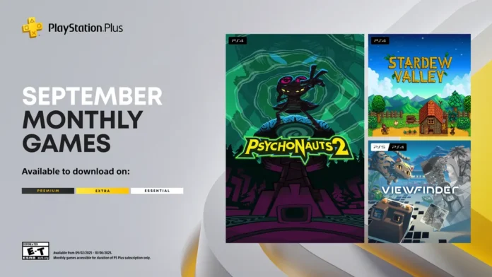 PlayStation Plus Monthly: September 2025