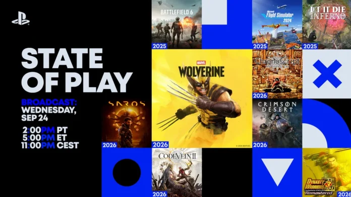 Sony PlayStation State of Play event