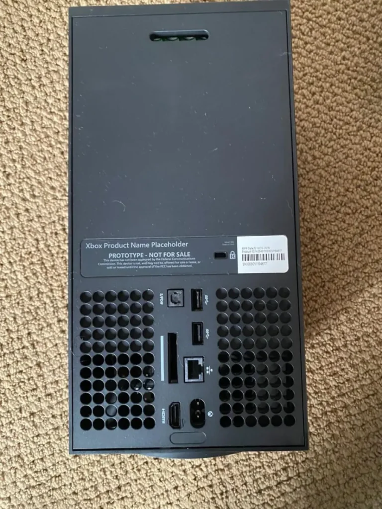 An Xbox Dev Kit for Series X developers