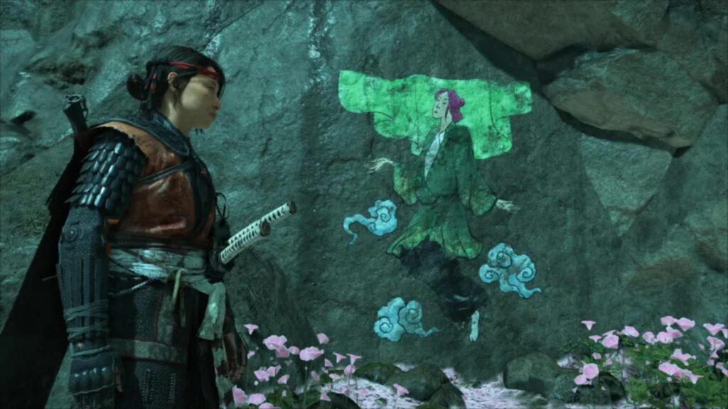 Ghost of Yotei easter eggs: fetch infamous mural