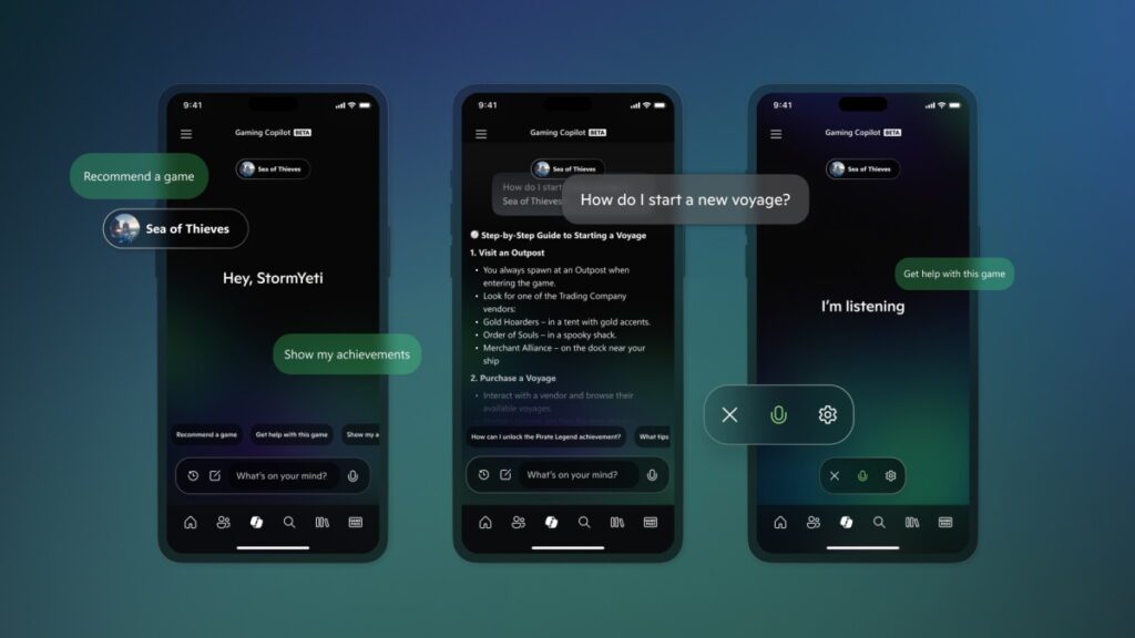 Xbox November Update Gaming Copilot App