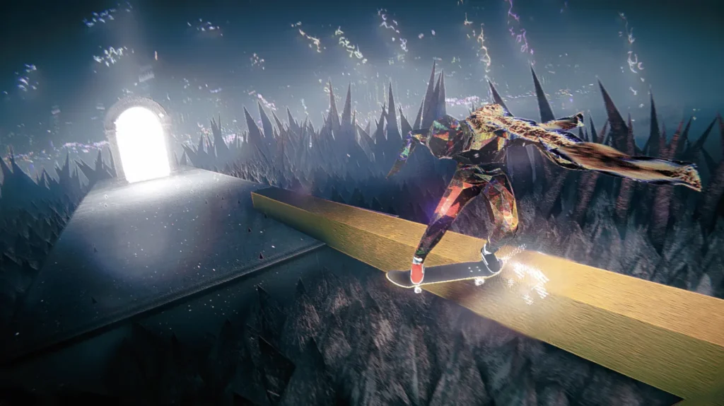 Devolver Digital confirms launch-day release for its trippy Skate Story game