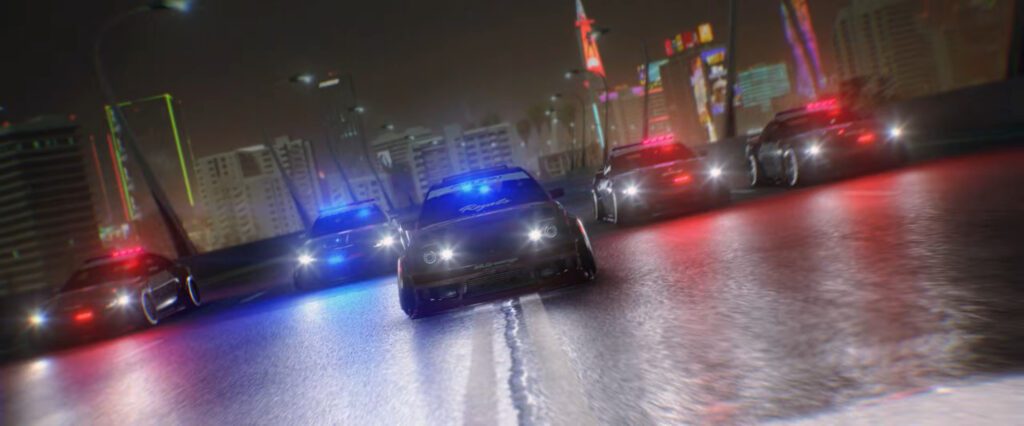 This open-world racing game now has a “cops versus robbers” mode