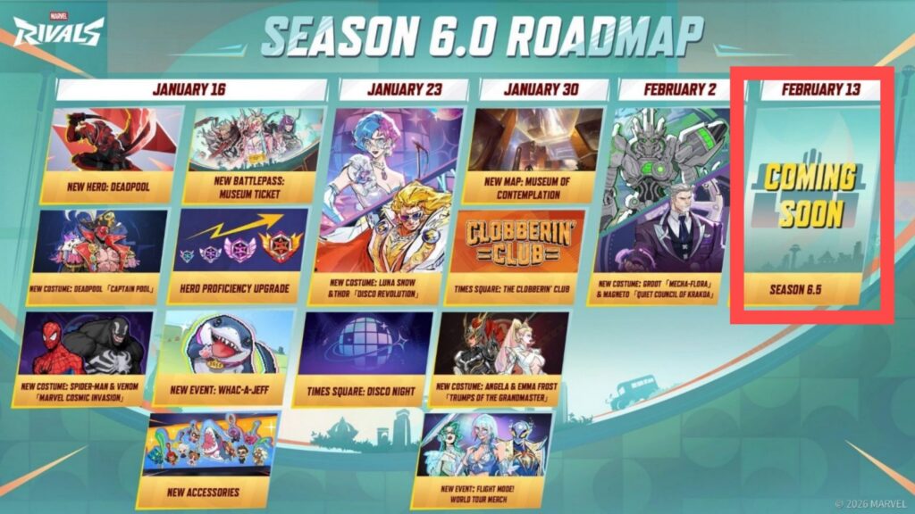 Marvel Rivals Season 6.5 is closing in, so here’s everything you need to know about it
