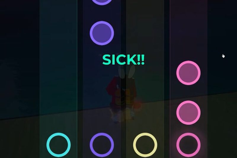 Tranquility Rod Guide Rhythm Game