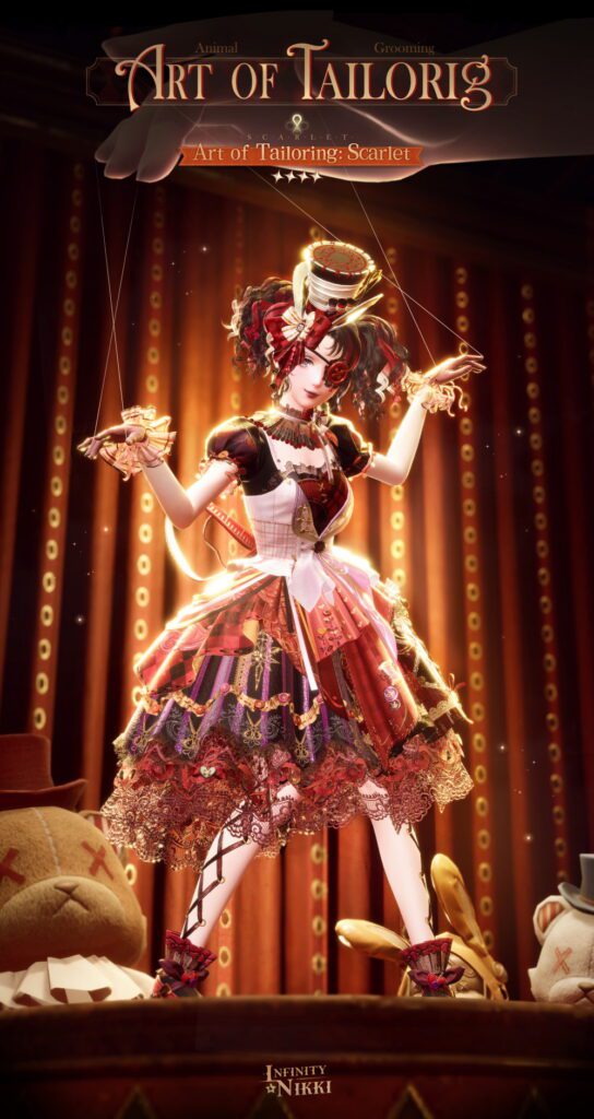 Infinity Nikki Art of Tailoring Scarlet