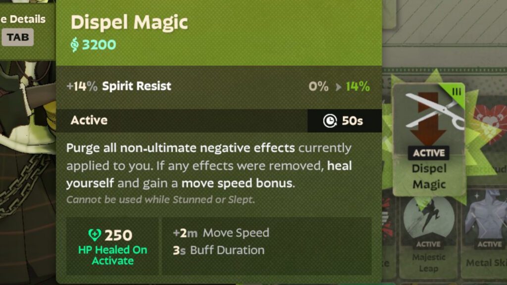 Deadlock: Dispel Magic Item Guide & Best Builds