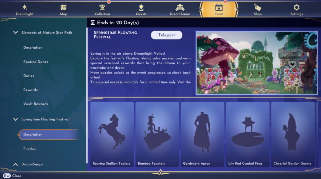 Disney Dreamlight Valley The Floating Festival Banner